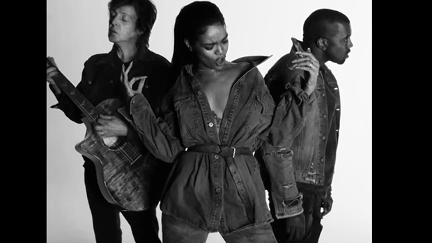 Rihanna, Kanye West & Paul McCartney – FourFiveSeconds