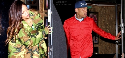Rihanna ile Chris Brown İş Başında