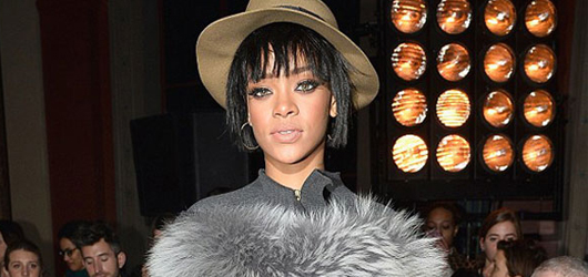 Rihanna'nın Paris Moda Haftası Çıkarması