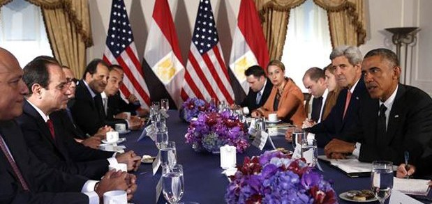Obama Sisi ile görüştü!