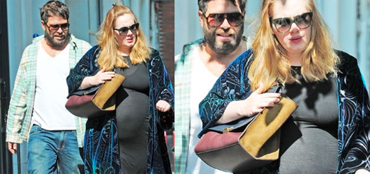 Adele Doğum İçin Gün Sayıyor