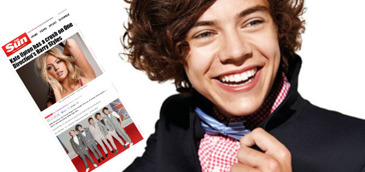 Harry'nin peşindeki güzel kim?