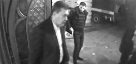 Yanukoviç'in kaçış görüntüleri yayınlandı!