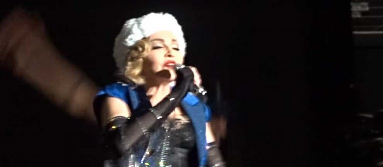 Madonna’nın Glasgow Konserinde rezalet