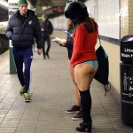 Newyork pantolonsuz metro gunleri foto33