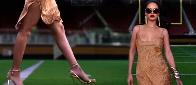 Rihanna Super Bowl Reklamında Oynadı