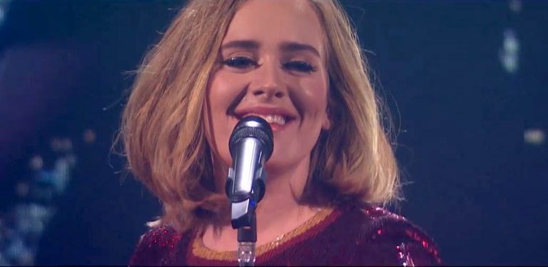 Adele – When We Were Young Brit Awards 2016