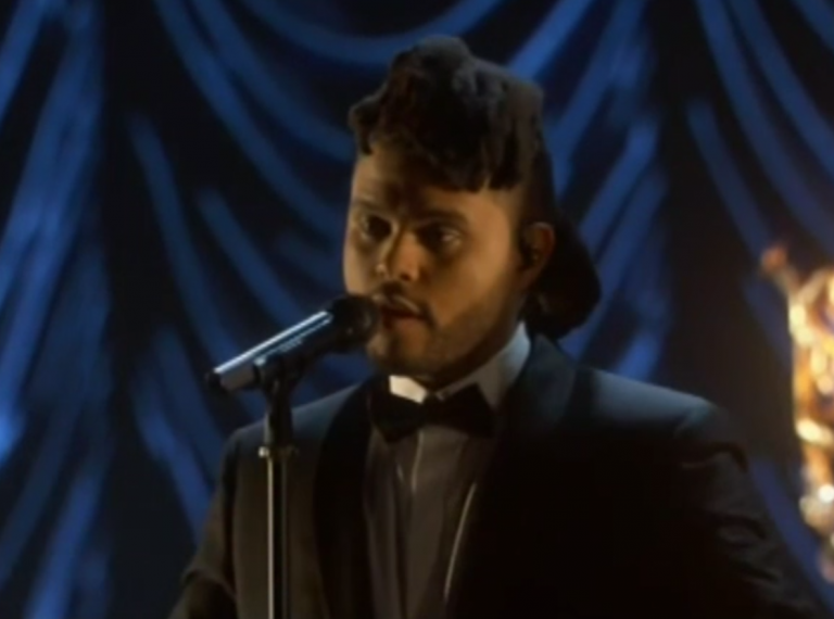 The Weeknd Oscar 2016 Performansı