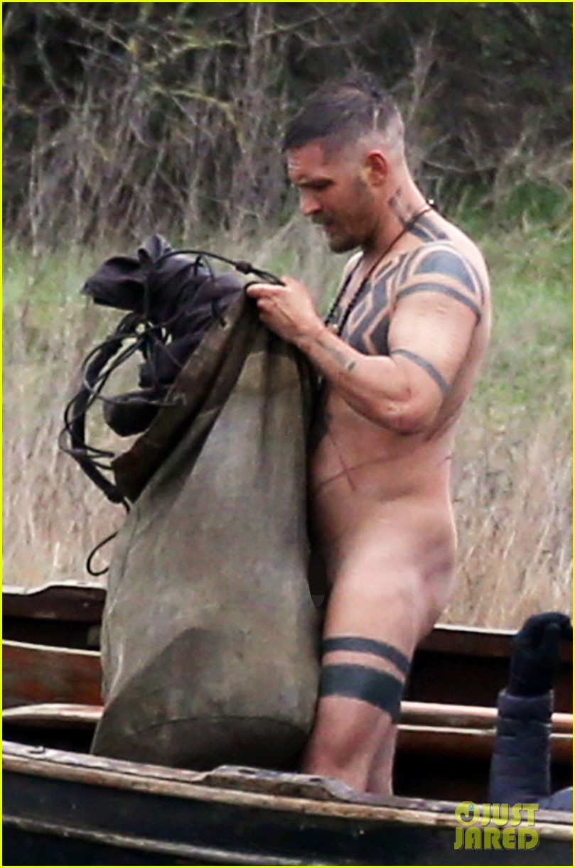 Tom Hardy Gets Naked On The Set Of 'Taboo' ***NO WEB USE W/O PRIO...