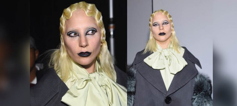 Lady Gaga Marc Jacobs Defilesinde Podyuma Çıktı
