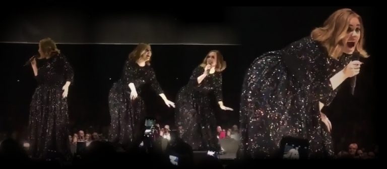 Adele twerk yaptı, izleyicileri güldürdü
