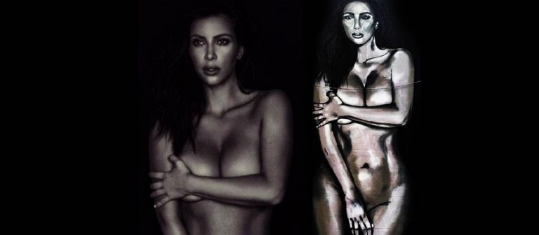 Kim Kardashian’ın Graffitisi Bile Olay Yaratıyor!