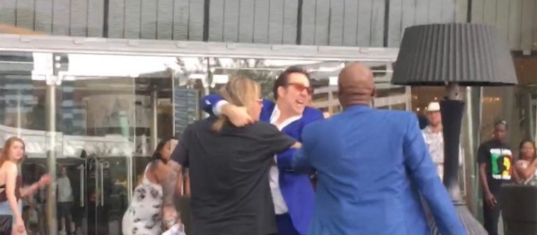 Nicolas Cage’in Kavgaya Karıştığı Görüntüler Olay Yarattı!