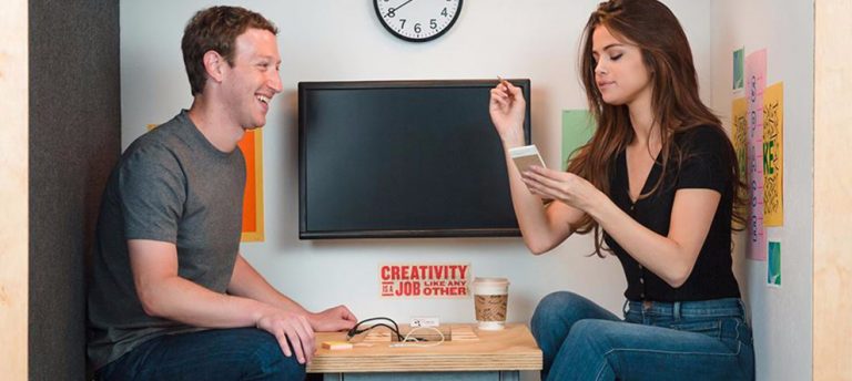 Mark Zuckerberg’in Ofisine Selena Gomez Şaşırdı!