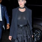 Jennifer Lawrence Manhattan night flash 0396