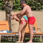 Ola Jordan bikini yoga 14