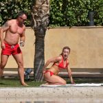Ola Jordan bikini yoga 18