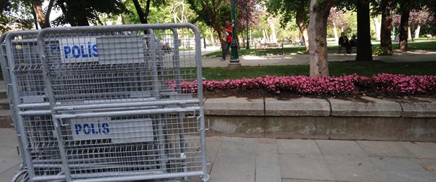 Gezi Parkı’na girişe izin verilmiyor
