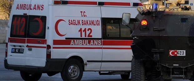 Diyarbakır’da polis aracına saldırı