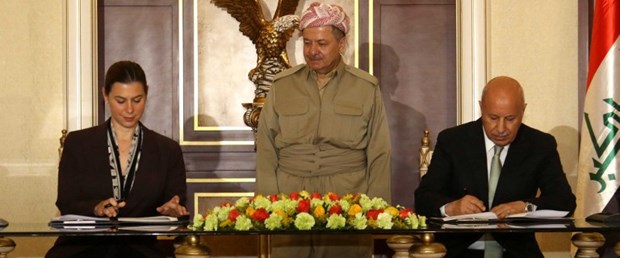 ABD Barzani ile askeri protokol imzaladı