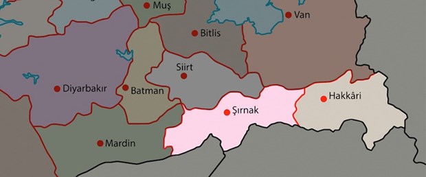 Hakkari ve Şırnak il olmaktan çıkarılıyor