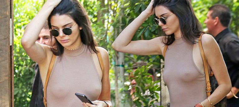 Kendall Jenner Yine Cesur!