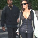 Kim Kardashian Rocks A See Through Top In NYC