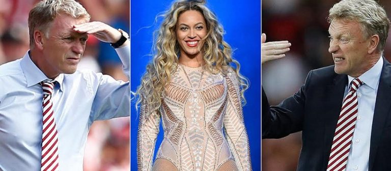 David Moyes, suçu Beyonce’ye attı