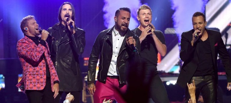 Backstreet Boys iHeartRadio Müzik Festivalinde Süpriz Yaptı