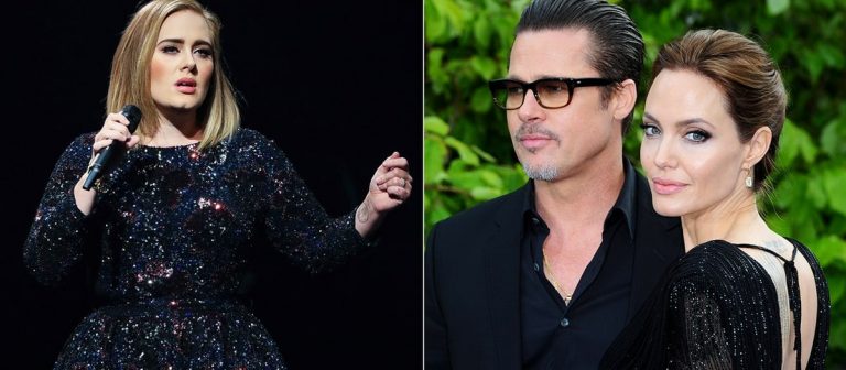Adele: ‘Angelina ve Brad ayrılığı bir dönemin sonu’