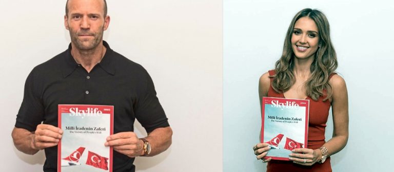 Hollywood starlarından ‘Milli irade’ pozu