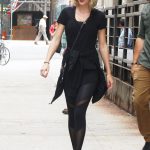 Taylor Swift Wears All Black In NYC