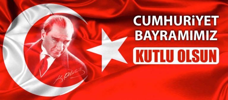 Cumhuriyet bayramımızı kutluyoruz..