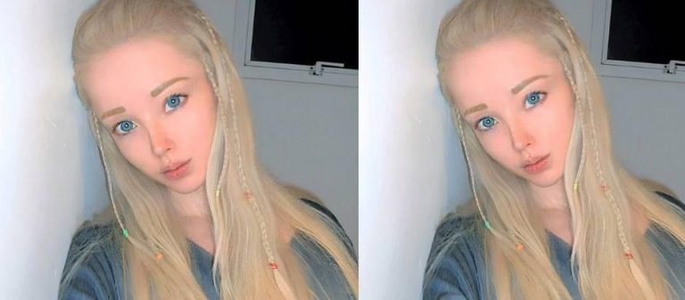 Barbie makyajsız hali ile de şaşırttı