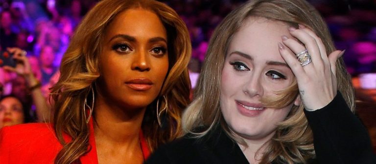 Beyonce Adele çekişmesi heyecan uyandırdı