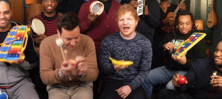 Ed Sheeran Jimmy Fallon İle İlkokul Yıllarına Gitti
