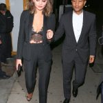 Chrissy Teigen and John Legend at Giorgio Baldi for Valentine’s Day dinner date