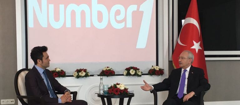 CHP Genel Başkanı Kemal Kılıçdaroğlu Number1’daydı