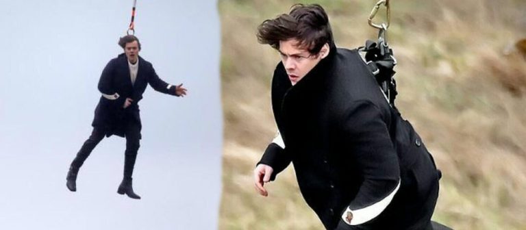 Harry Styles Yeni Şarkısının Klip çekiminde
