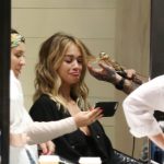 Rita Ora at MeCHE hair salon