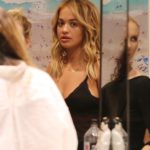 Rita Ora at MeCHE hair salon