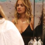 Rita Ora at MeCHE hair salon