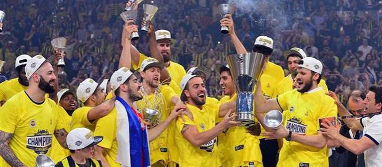 Fenerbahçe, Euroleague’de Olympiacos’u Yenerek Şampiyon Oldu