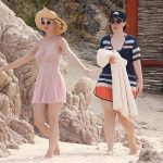*EXCLUSIVE* Katy Perry enjoys her tropical getaway on the beach with her group of friends in Cabo