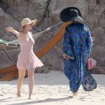 *EXCLUSIVE* Katy Perry enjoys her tropical getaway on the beach with her group of friends in Cabo