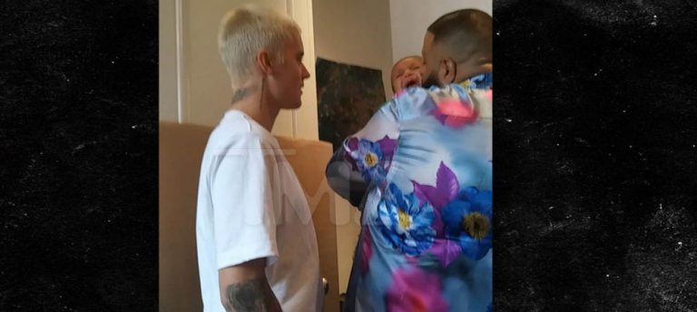 Justin Bieber DJ Khaled’in Oğlunu Ağlattı