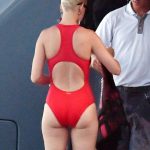 *PREMIUM-EXCLUSIVE* STRICTLY NOT AVAILABLE FOR ONLINE USE UNTIL 17:30PM UK TIME ON 12TH JULY 2017-Singer Katy Perry on holiday in Capri