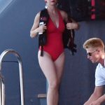 *PREMIUM-EXCLUSIVE* STRICTLY NOT AVAILABLE FOR ONLINE USE UNTIL 17:30PM UK TIME ON 12TH JULY 2017-Singer Katy Perry on holiday in Capri