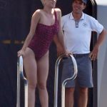 *PREMIUM-EXCLUSIVE* STRICTLY NOT AVAILABLE FOR ONLINE USE UNTIL 17:30PM UK TIME ON 12TH JULY 2017-Singer Katy Perry on holiday in Capri