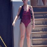 *PREMIUM-EXCLUSIVE* STRICTLY NOT AVAILABLE FOR ONLINE USE UNTIL 17:30PM UK TIME ON 12TH JULY 2017-Singer Katy Perry on holiday in Capri